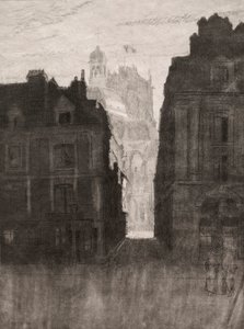 Dieppe, ulica Notre Dame autorstwa Walter Sickert