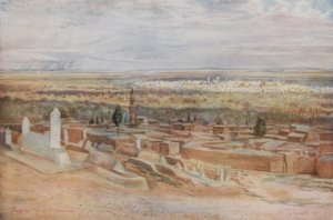 Ogólny widok na Damaszek wczesną wiosną autorstwa Walter Spencer Stanhope Tyrwhitt