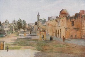 Haram Es Shereef, Jerozolima autorstwa Walter Spencer Stanhope Tyrwhitt