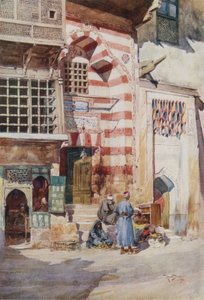 Na ulicy Cairene autorstwa Walter Spencer Stanhope Tyrwhitt