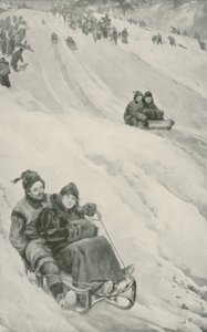Stok saneczkowy w Kanadzie autorstwa Walter Stanley Paget