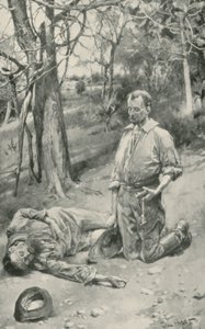 Król ogląda ostatnie chwile Burke autorstwa Walter Stanley Paget