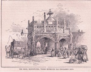 Krzyż, Bridgewater, gdzie Monmouth został ogłoszony królem AD 1685 autorstwa Walter Stanley Paget