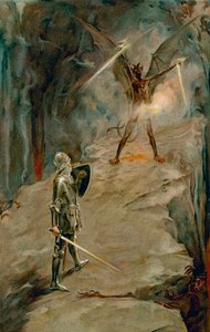 The did Christian Draw, for he saw 