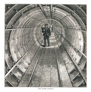 Tunel w Wieży, 1878