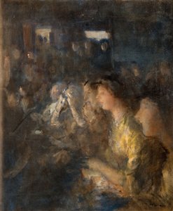 Scena w teatrze, 1912.