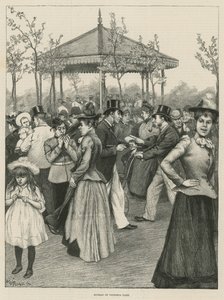 Niedziela w Victoria Park (grawerunek)