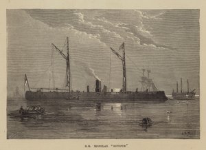 HM Ironclad Hotspur autorstwa Walter William May