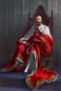Król Jerzy V, w roku koronacji, 1911.