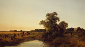 Żniwa (olej na płótnie)