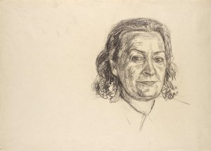 Portret Adele List autorstwa Walther Gamerith