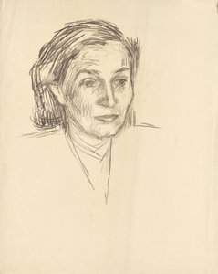 Portret F. Niedermoser autorstwa Walther Gamerith