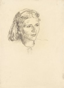 Portret Gaby Niedermoser autorstwa Walther Gamerith