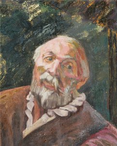 Portret starca autorstwa Walther Gamerith