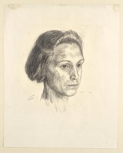 Portret damy autorstwa Walther Gamerith