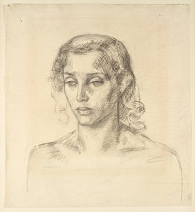 Portret damy autorstwa Walther Gamerith