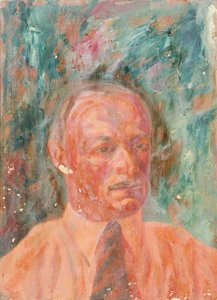portret dżentelmena autorstwa Walther Gamerith