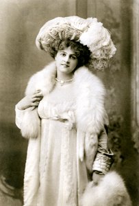 Marie Studholme 1875-1930, angielska aktorka, 1900.