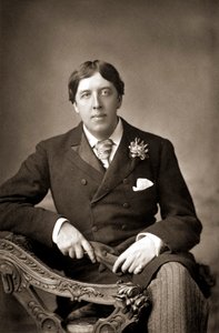 Oscar Wide, irlandzki pisarz, dowcip i dramaturg, ok. 1890 r.