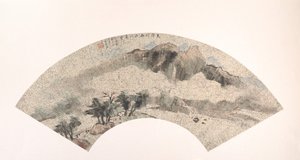 Krajobraz, XIX wiek. autorstwa Wang Tingru