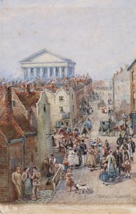 Hill Street, 1850 autorstwa Warren Blackham