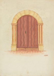 Drzwi Misji autorstwa Warren W. Lemmon