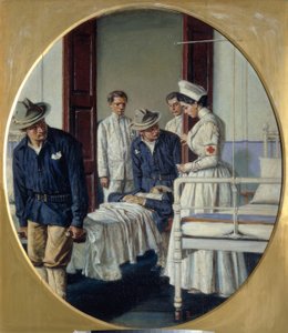 W szpitalu autorstwa Wassili W. Werestschagin