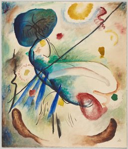 Akwarela z konturem autorstwa Wassily Kandinsky