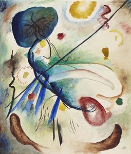 Aquarell mit Strich Akwarela z kreską, 1912. autorstwa Wassily Kandinsky
