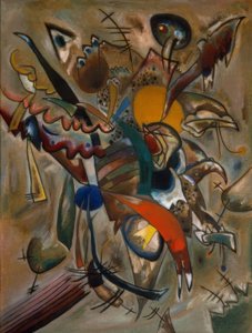 Obrazek z koronką (Kompozycja nr 234) autorstwa Wassily Kandinsky