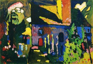 Kościół w Murnau autorstwa Wassily Kandinsky