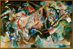 Kompozycja nr 6 (olej na płótnie) autorstwa Wassily Kandinsky