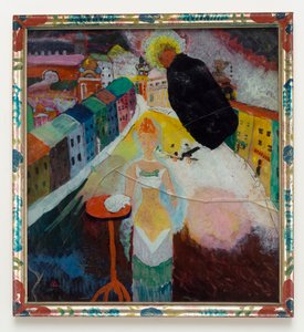 Dama w Moskwie autorstwa Wassily Kandinsky