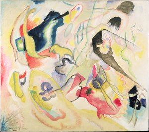 Potop II autorstwa Wassily Kandinsky