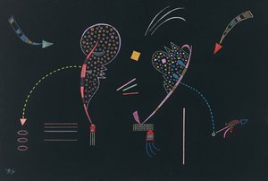 Dwa wybrzeża, 1938. autorstwa Wassily Kandinsky