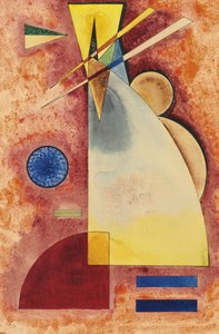 „Entrelacement” (Ineinander) Akwarela Wasilija Kandinsky