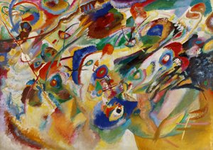 Szkic 2 do kompozycji VII autorstwa Wassily Kandinsky