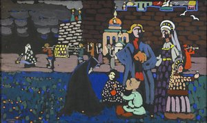 Pogrzeb autorstwa Wassily Kandinsky