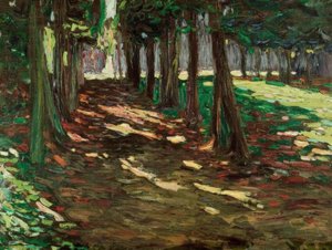 W parku św. Chmury autorstwa Wassily Kandinsky