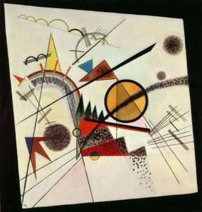 W czarnym kwadracie autorstwa Wassily Kandinsky