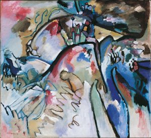 Improwizacja 21A autorstwa Wassily Kandinsky