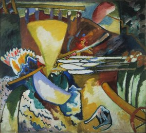Improwizacja II autorstwa Wassily Kandinsky