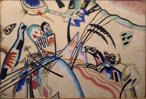Improwizacja, ok. 1913 autorstwa Wassily Kandinsky