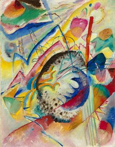 Kandinsky - Duże studium, 1914 autorstwa Wassily Kandinsky