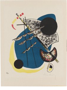 Kleine Welten II autorstwa Wassily Kandinsky
