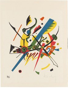 Kleine Welten I autorstwa Wassily Kandinsky