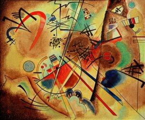 Mały sen na czerwono autorstwa Wassily Kandinsky