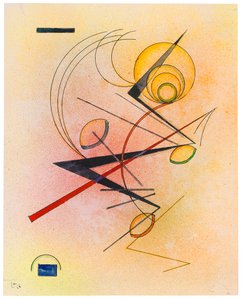 Ciepło, 1928. autorstwa Wassily Kandinsky