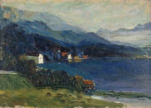 Jezioro Kochel, ok. 1902 autorstwa Wassily Kandinsky