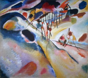 Krajobraz autorstwa Wassily Kandinsky